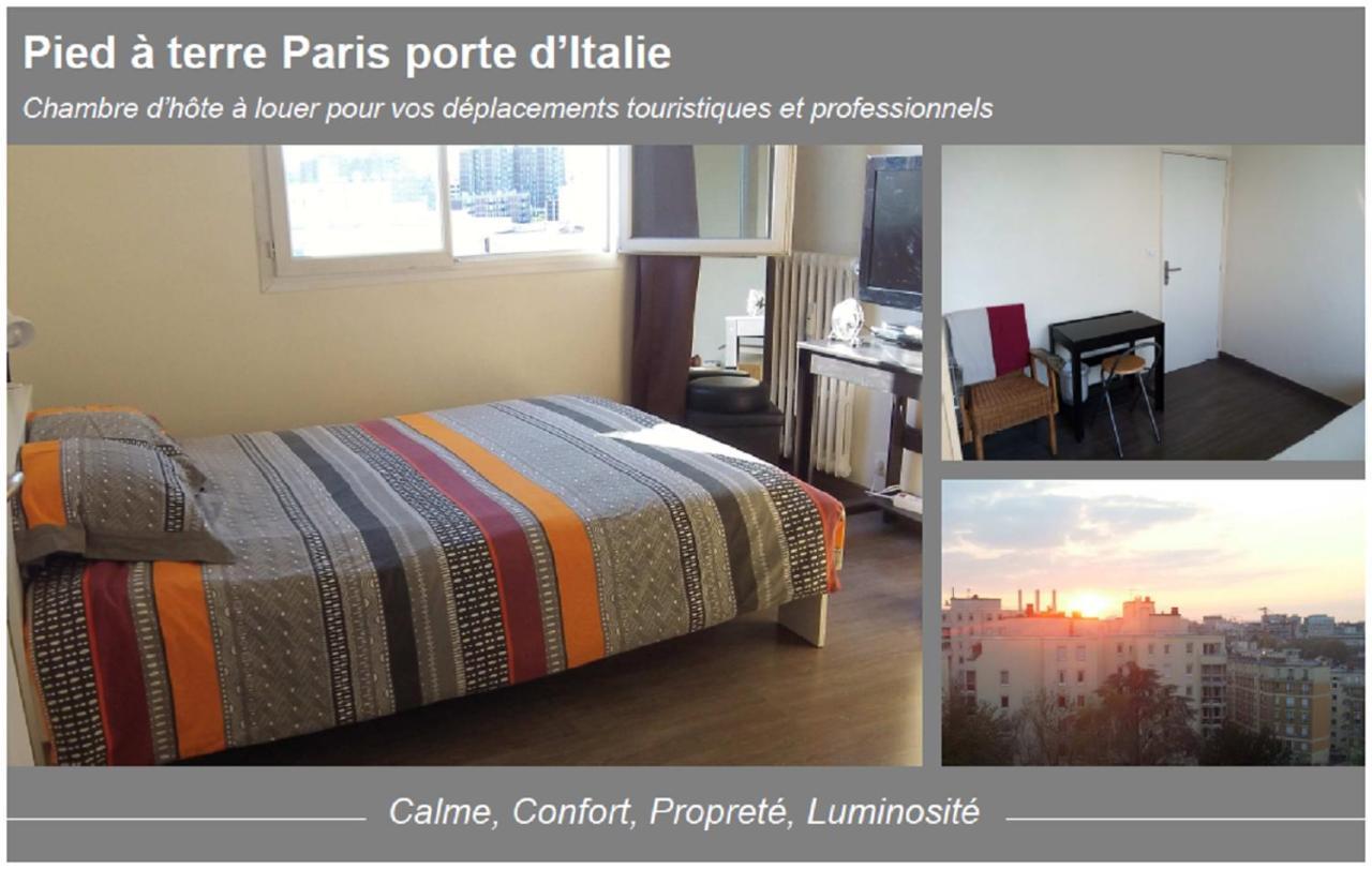 Paris Porte D'italie - à Louer Avec Parking Et Vue Sur Paris *