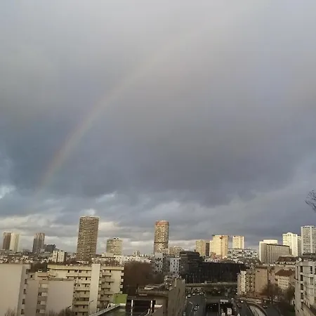 Paris Porte D'Italie - Chambre A Louer Avec Parking Et Vue Sur Paris Le Kremlin-Bicetre Exterior photo